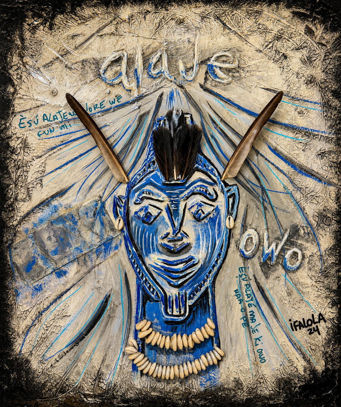 ÈṢÙ ALÁJÉ — Original Artwork