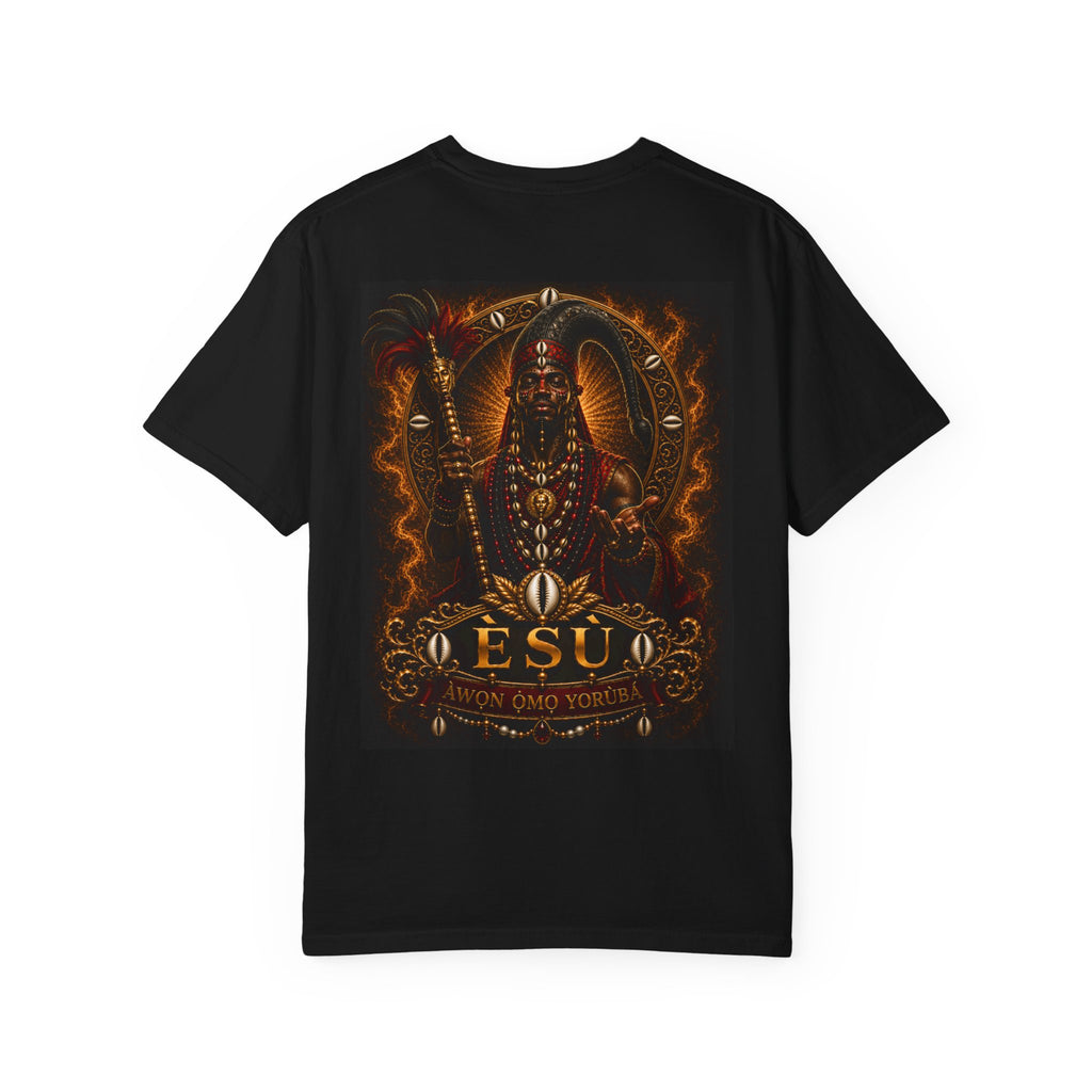 ÈṢÙ — T-Shirt | Yorùbá Ìṣẹ̀ṣe Collection Black