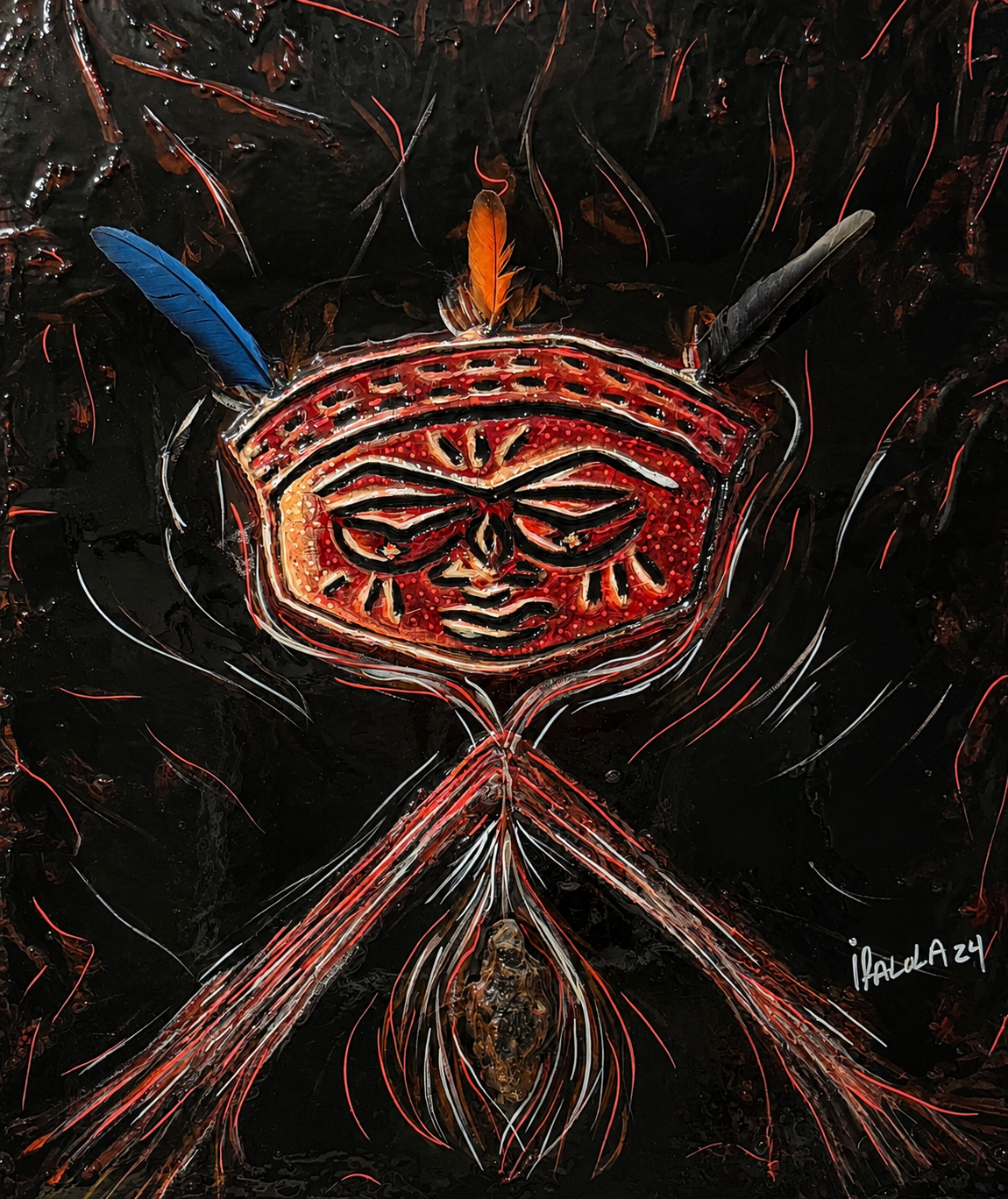 ÈṢÙ ÒDÀRÀ — Original Artwork