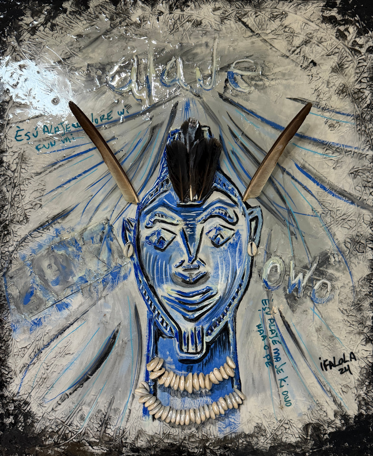ÈṢÙ ALÁJÉ — Original Artwork