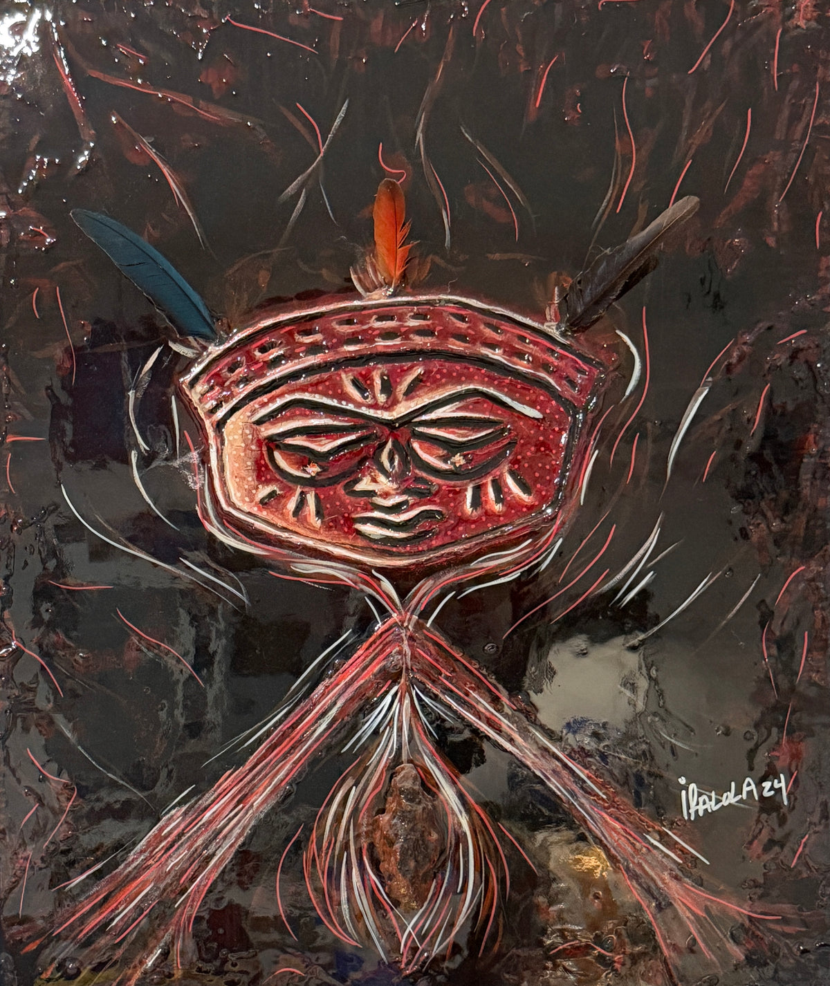 ÈṢÙ ÒDÀRÀ — Original Artwork