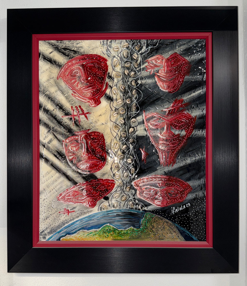 THE COMING OF ÈṢÙ — Original Artwork